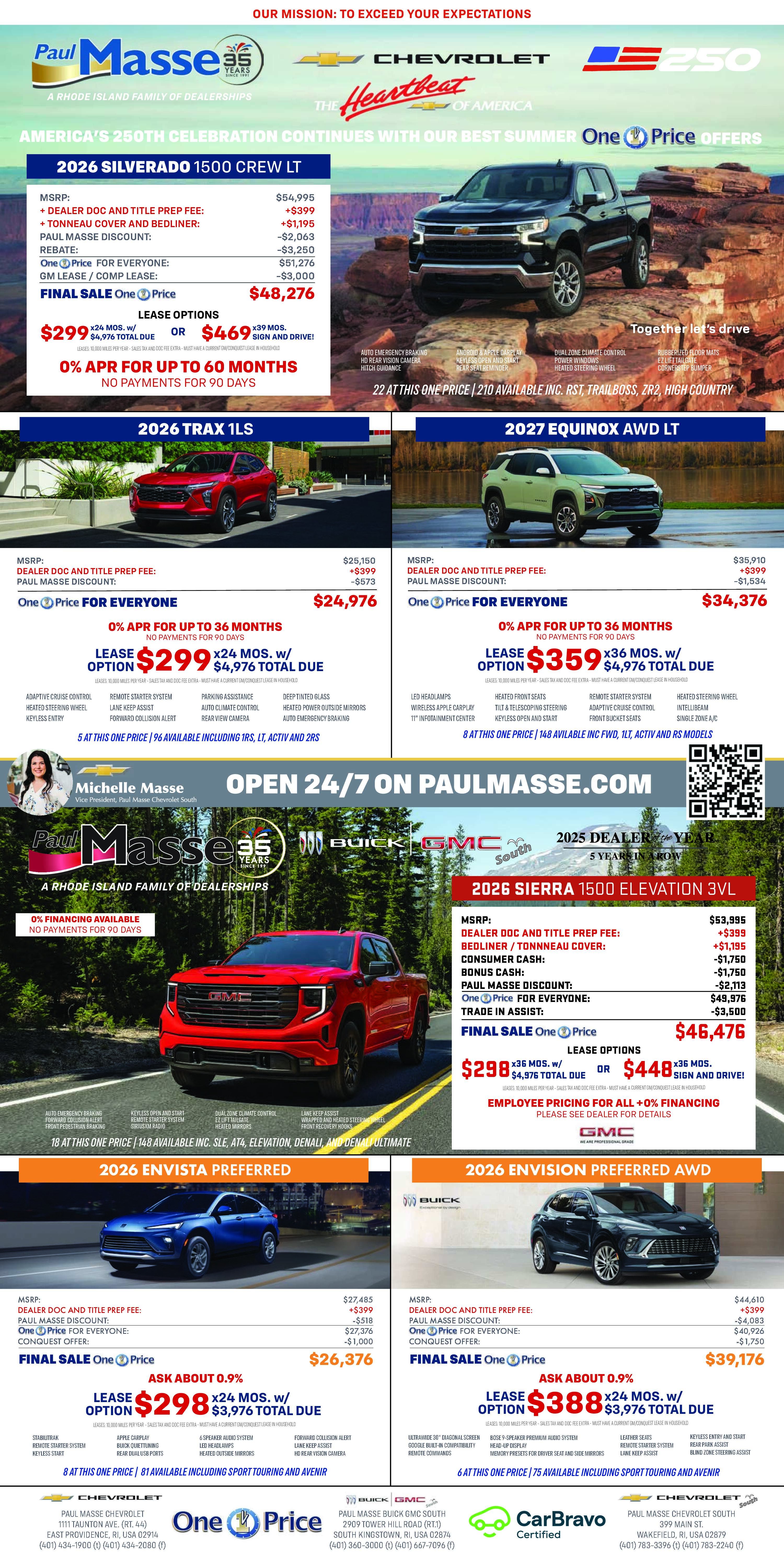 paul masse deals june